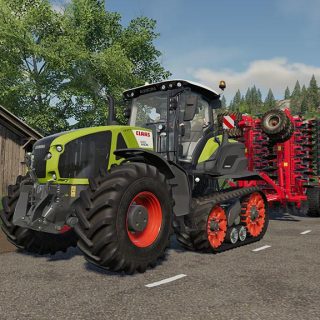 Claas Axion Terra Trac V Fs Farming Simulator