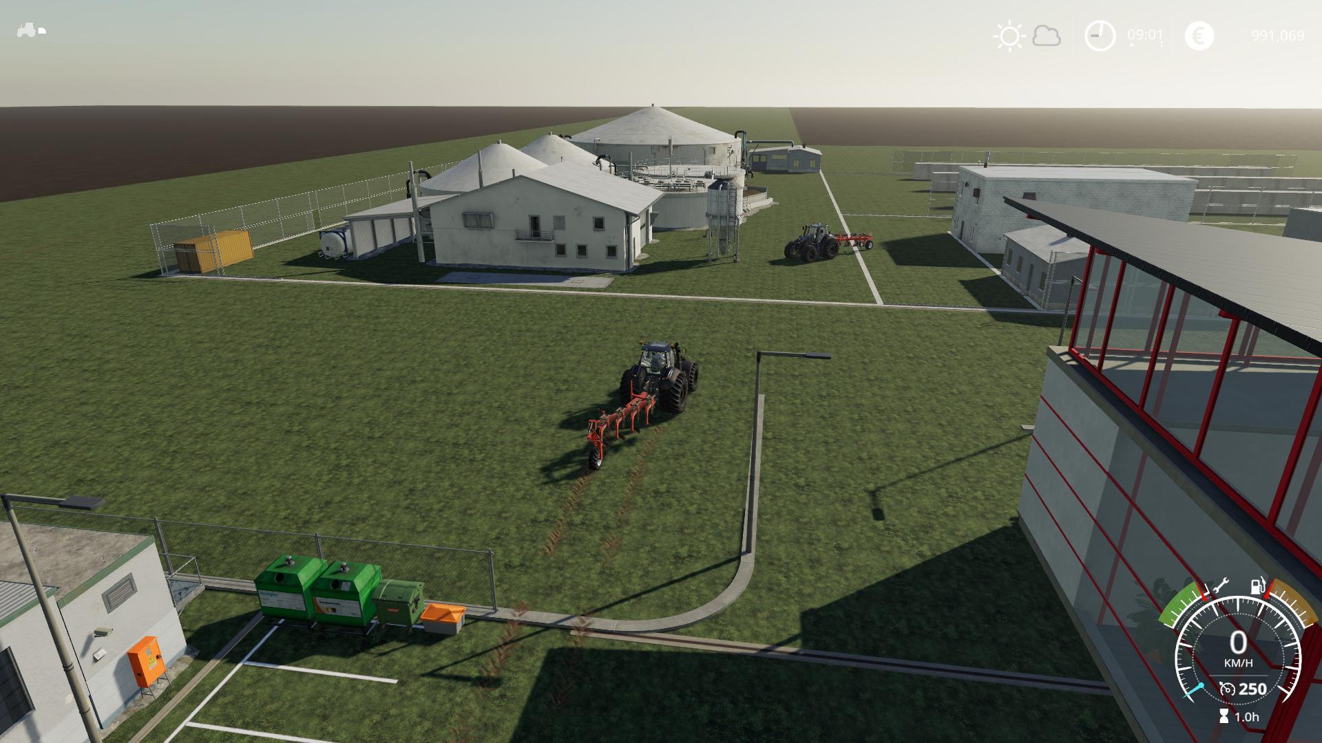 Карта с большими полями для farming simulator 2019