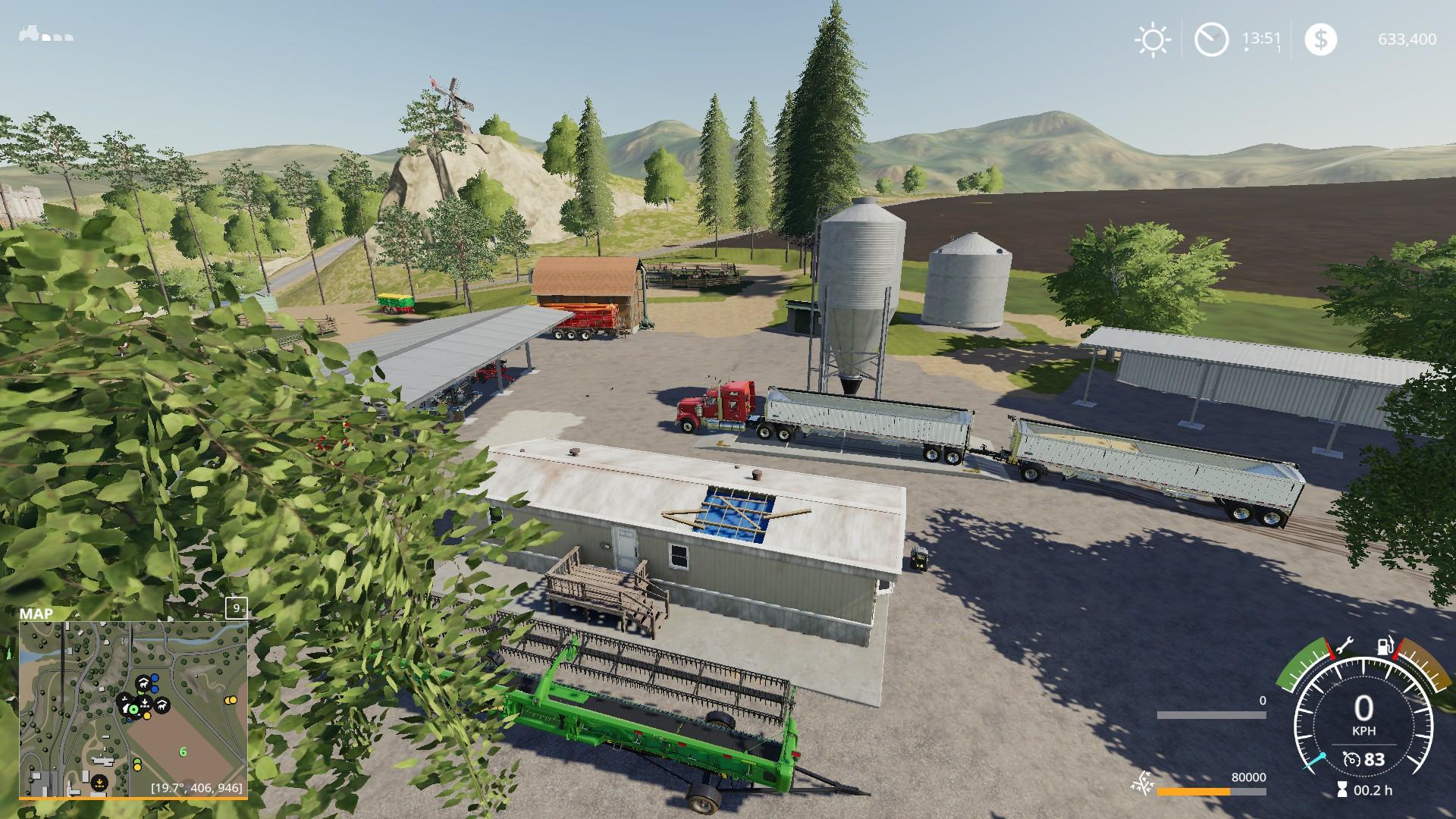 Мод дорога к 56. Road Train Pack для ФС 19. ФС 19 мод Road. Farming Simulator 19 Road Train. База для ФС 19.