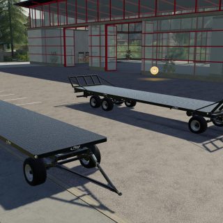 Fliegl DPW 180 Squarebale Autoload V0 0 2 0 FS19 мод Farming