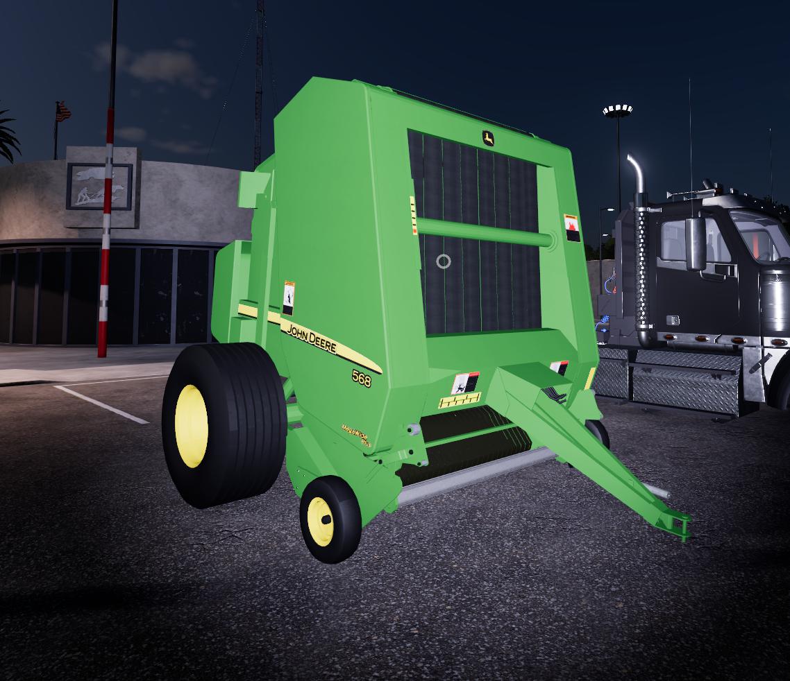 John Deere 568 Baler V12 Fs19 Farming Simulator 22 мод Fs 19 МОДЫ 5971