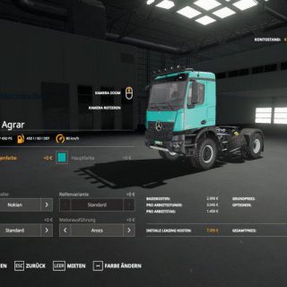 Mercedes Arocs Agrar V Fs Farming Simulator Fs