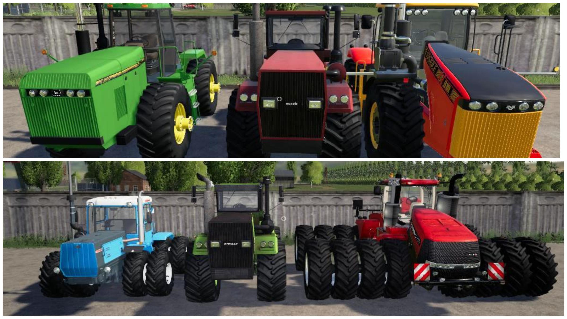 Pack МОЩНЫЕ ТРАКТОРЫ v2.0 FS19 | Farming Simulator 22 мод | FS 19 МОДЫ