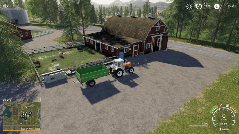 Ферма 4 мод. Farming Simulator 19 моды Valley_Crest_Farm. Valley Crest Farm fs19. Постоялый двор фермер симулятор 19. Карта Valley Crest Farm для Farming Simulator 2017.