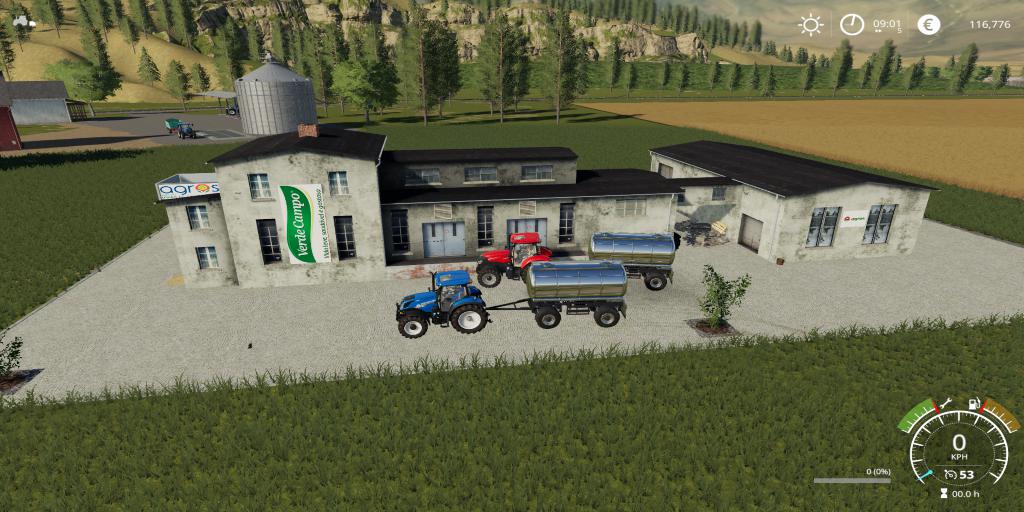 Dairy Placeable V1000 Fs19 Farming Simulator 22 мод Fs 19 МОДЫ 0812