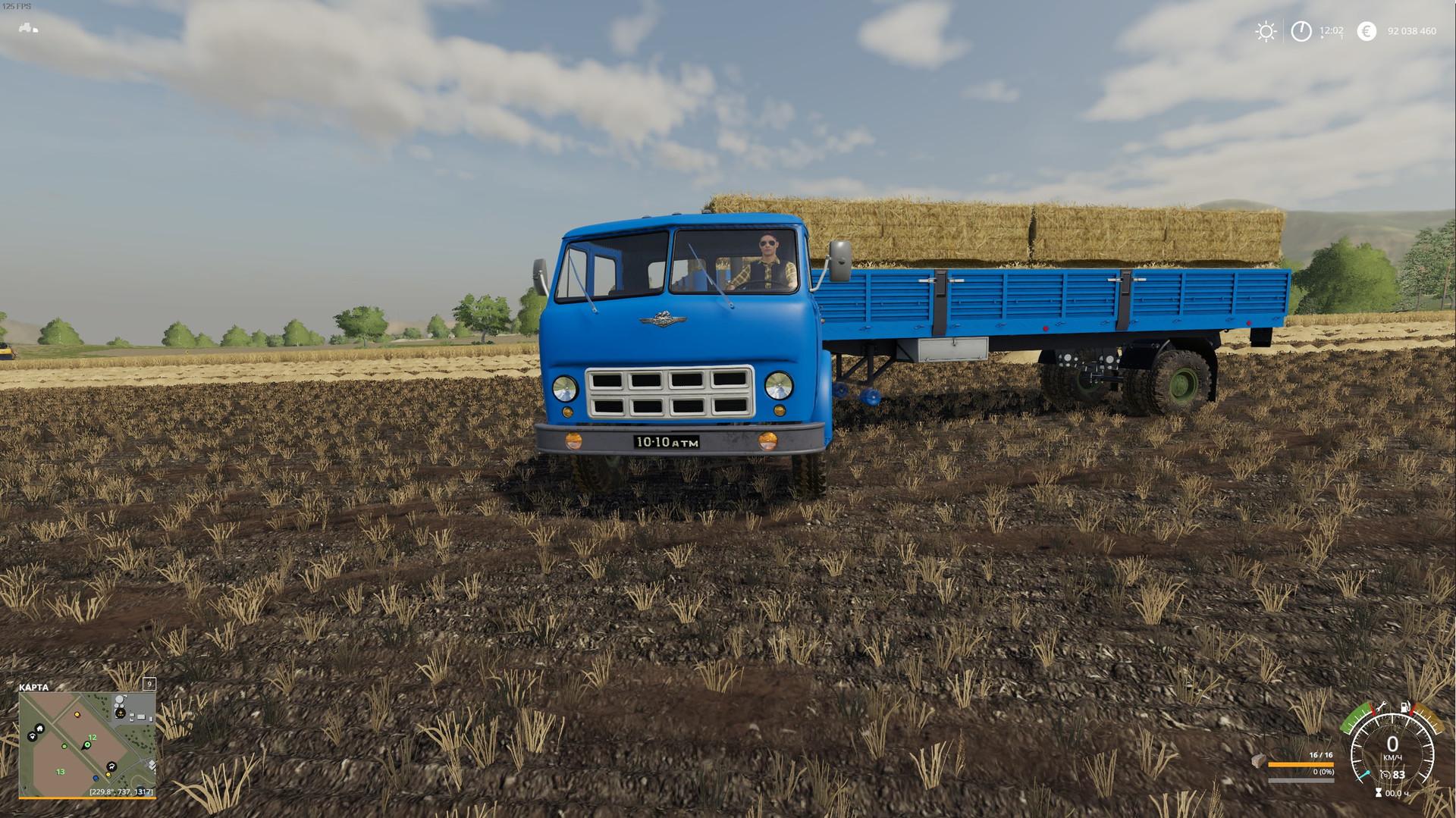 МАЗ-504 + Трейлер v1.0.0.0 FS19 | Farming Simulator 22 мод | FS 19 МОДЫ