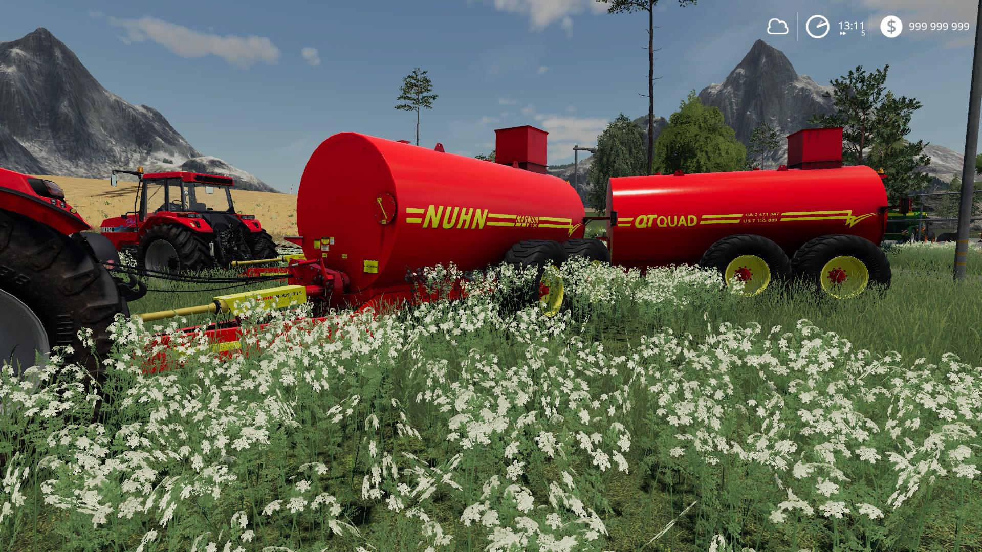 nuhn manure tank pack v1 0 0 0 fs19 farming simulator 22 мод fs 19 МОДЫ