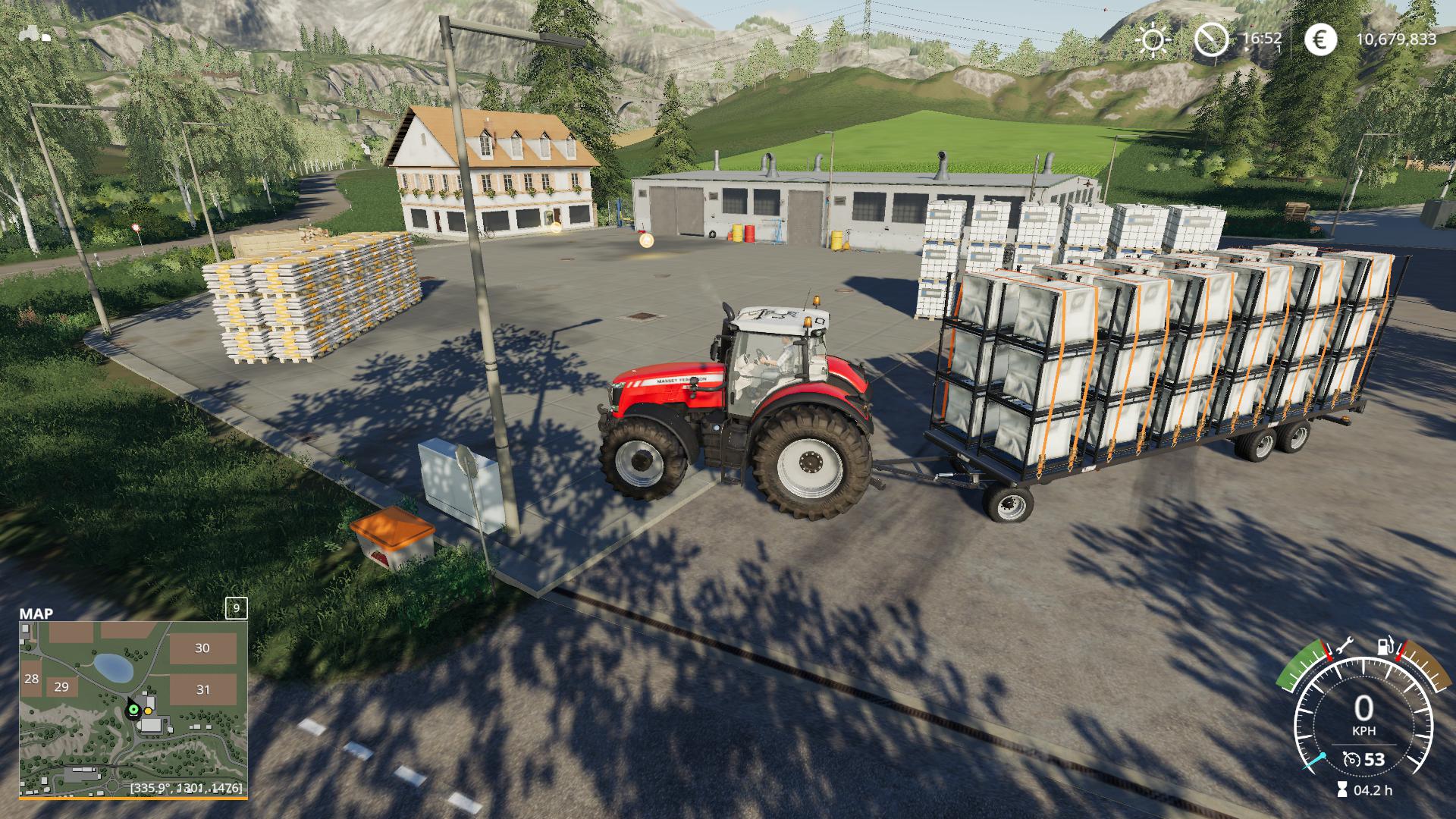 Пакет автозагрузки с 3 ярусами погрузки поддонов 1.0.0.0 FS19 | Farming  Simulator 22 мод | FS 19 МОДЫ