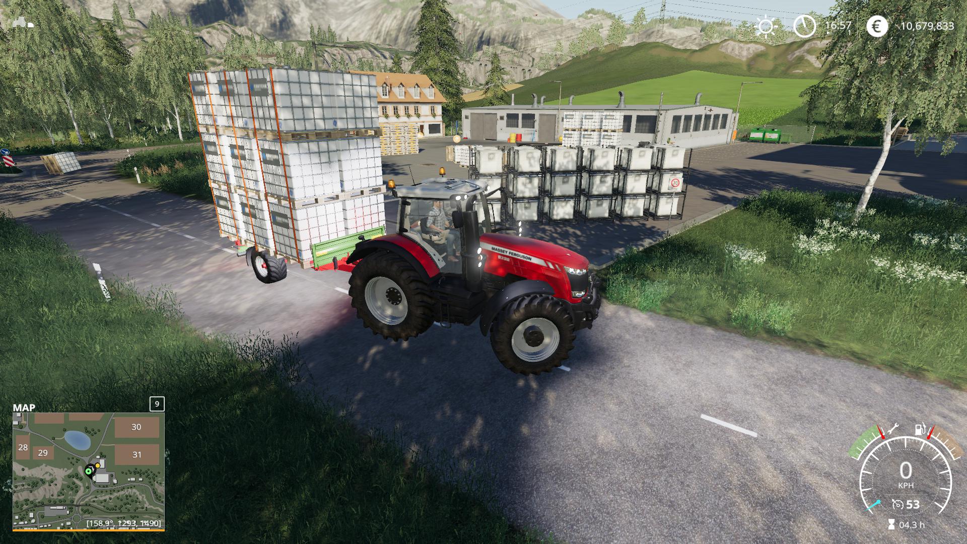 Пакет автозагрузки с 3 ярусами погрузки поддонов 1.0.0.0 FS19 | Farming  Simulator 22 мод | FS 19 МОДЫ