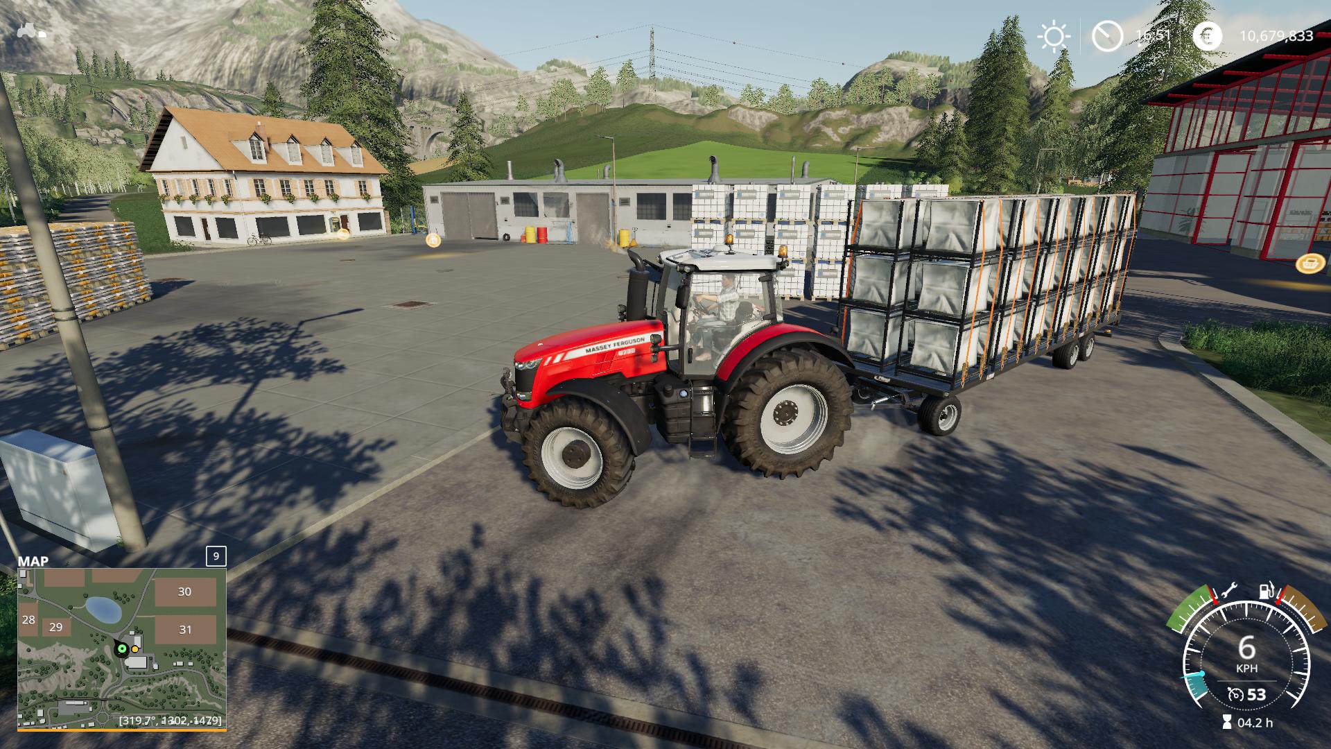 Пакет автозагрузки с 3 ярусами погрузки поддонов 1.0.0.0 FS19 | Farming  Simulator 22 мод | FS 19 МОДЫ