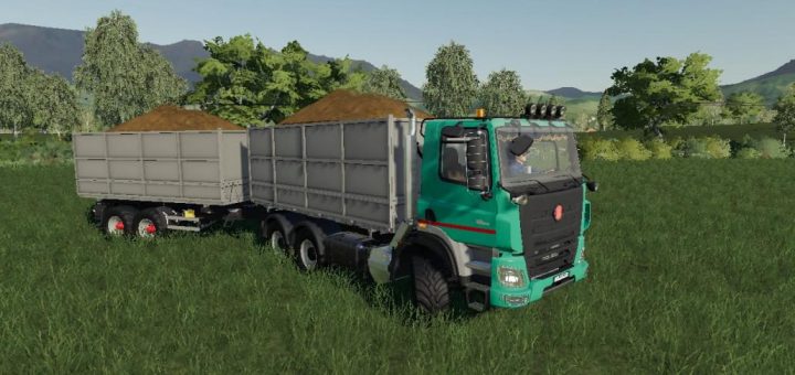 Man Tgs 18 500 4x4 Deuka V1 0 Fs19 Farming Simulator 22 мод Fs 19 МОДЫ