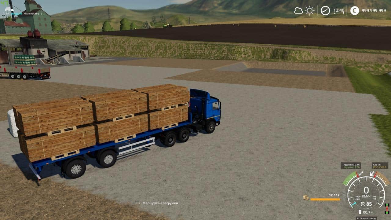 ТРЕЙЛЕР МАЗ 938662 V1.0 FS19 | Farming Simulator 22 мод | FS 19 МОДЫ