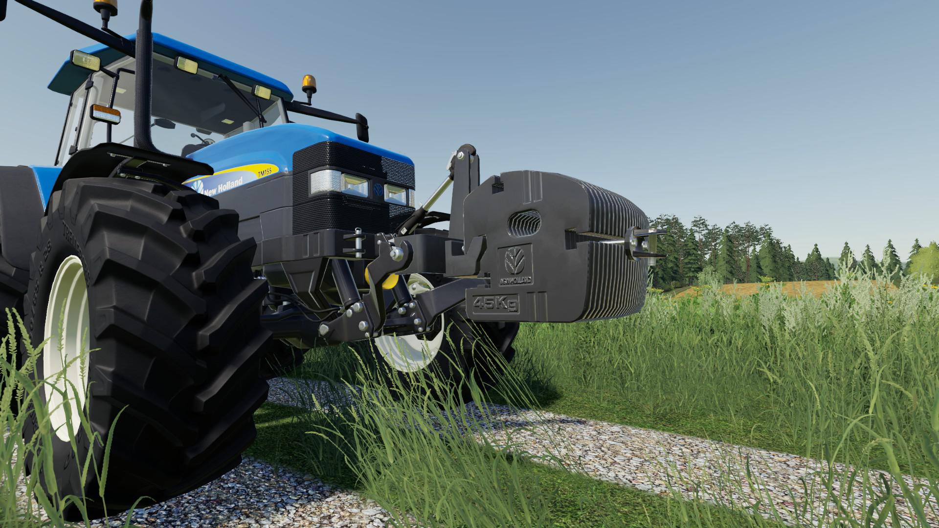 New Holland Weight V1 0 Fs19 Farming Simulator 22 мод Fs 19 МОДЫ