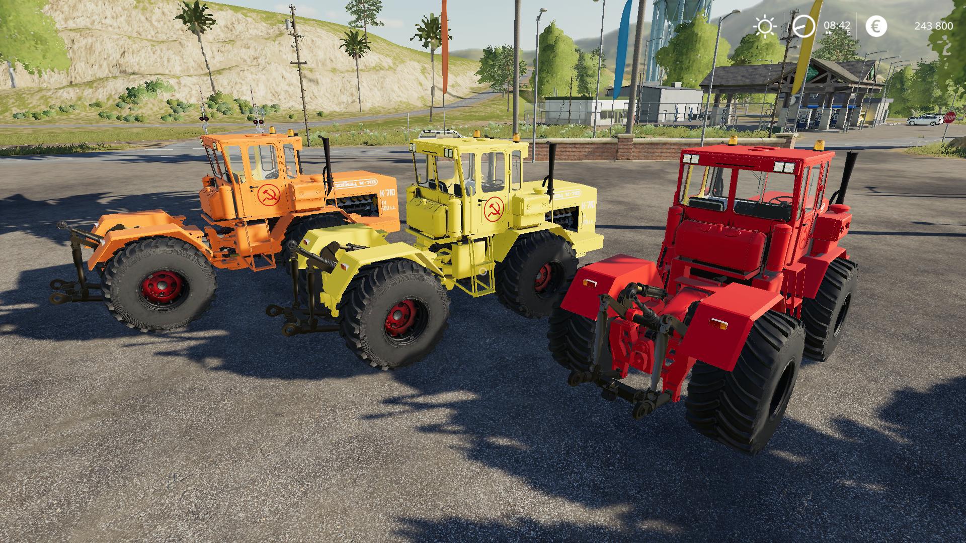 Farming simulator 19 грязная техника