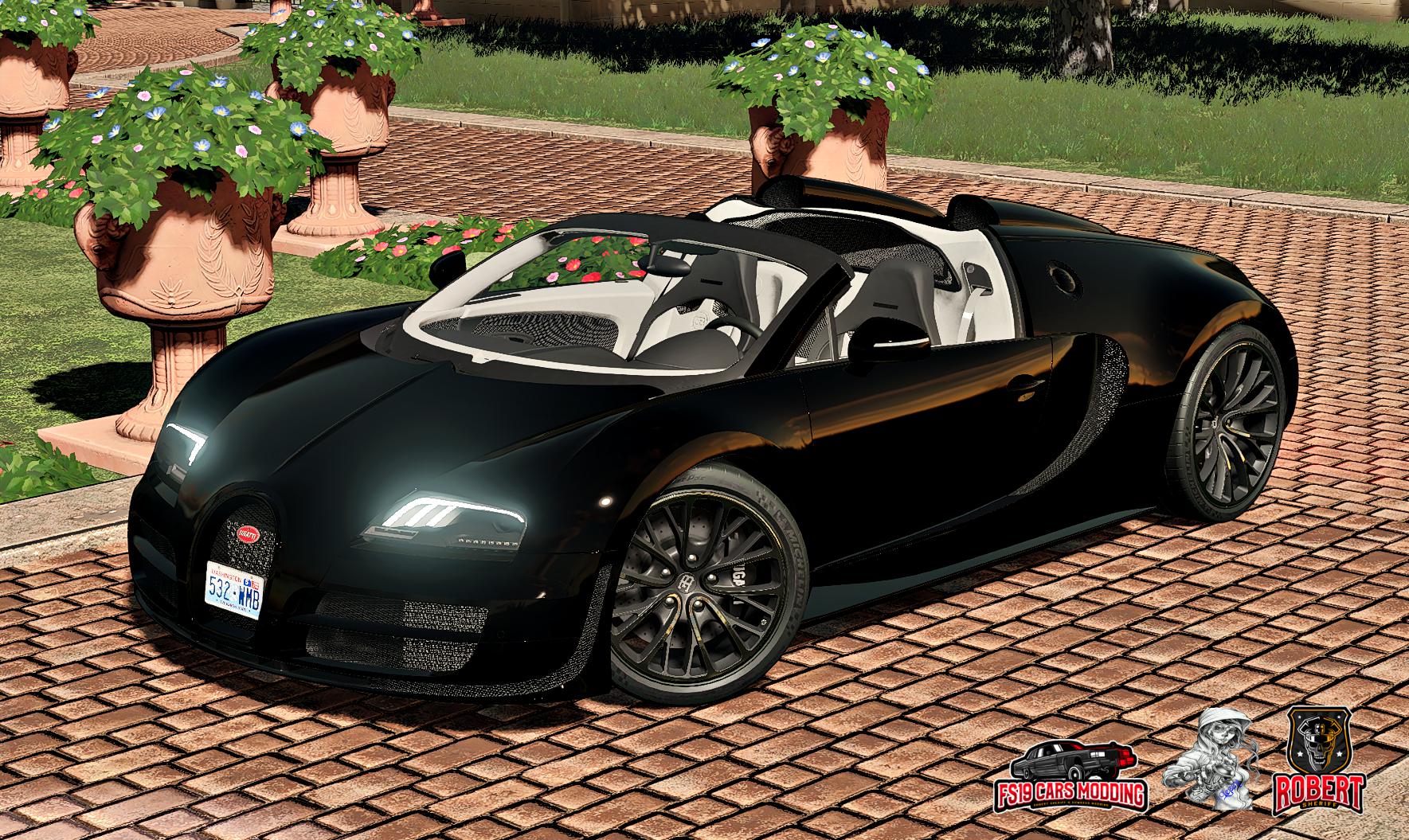 Bugatti Veyron Grand Sport Vitesse v1.0 FS19 | Farming Simulator 22 мод |  FS 19 МОДЫ