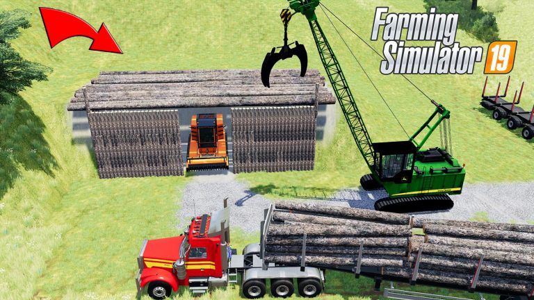 Farming simulator 19 моды ангары для техники