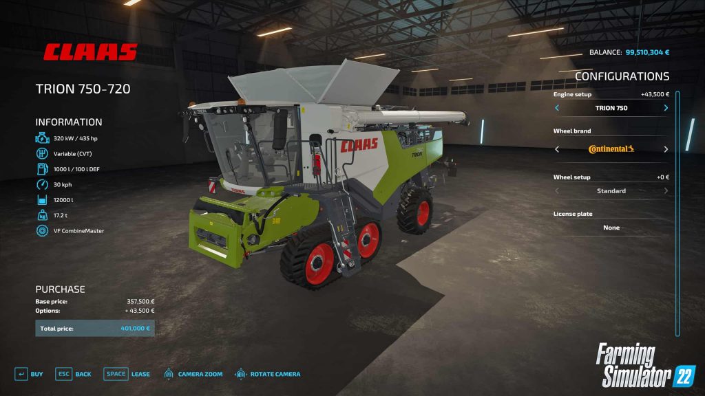 CLAAS TRION выходит в Farming Simulator 22 