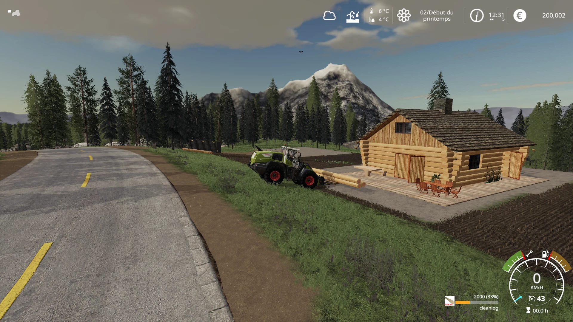 Строительство Бревенчатого Дома Все Карты v1.0 FS19 | Farming Simulator 22  мод | FS 19 МОДЫ