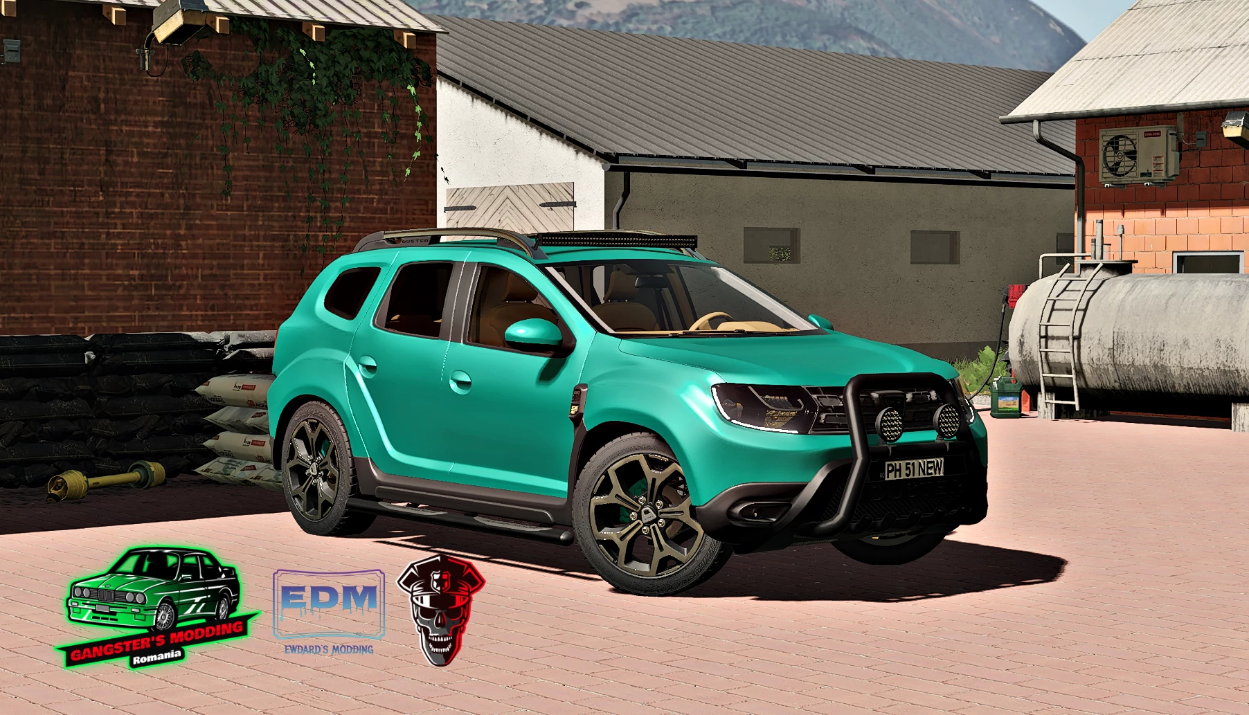 Dacia Duster 2019 v1.0 FS19 | Farming Simulator 22 мод | FS 19 МОДЫ