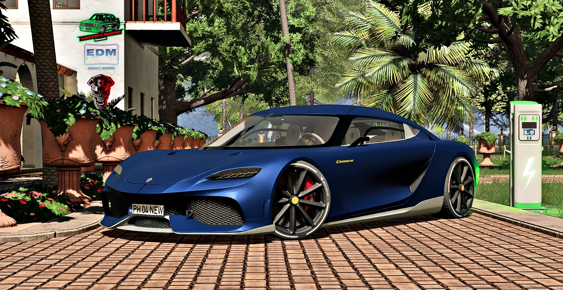 Koenigsegg Gemera Electric v1.0 FS19 | Farming Simulator 22 мод | FS 19 МОДЫ