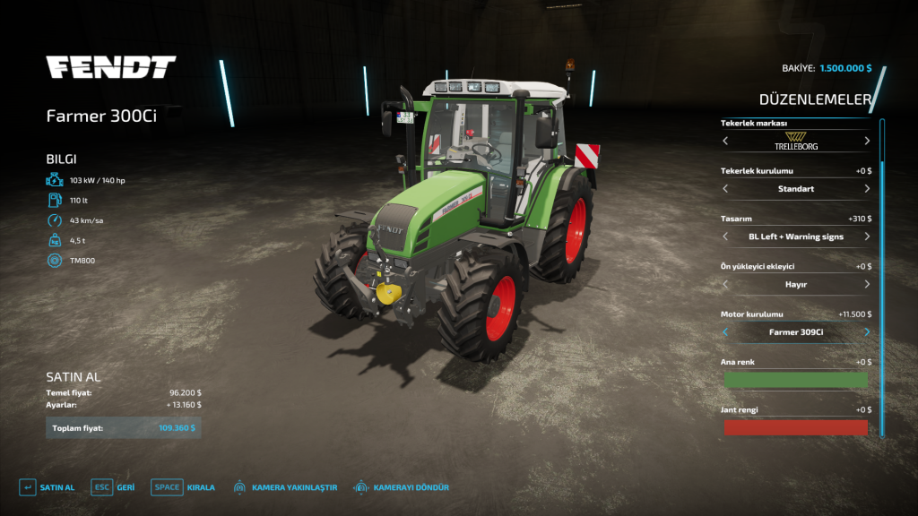 Fs22 Fendt Farmer 300ci V1000 Farming Simulator 22 мод Fs 19 МОДЫ 7252