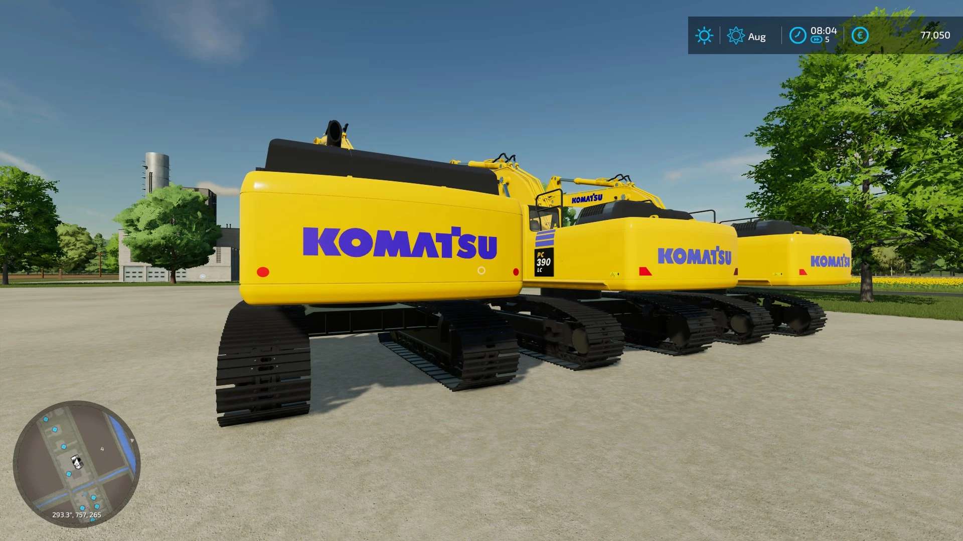 Fs22 Komatsu 11 Большие экскаваторы V1000 Farming Simulator 22 мод Fs 19 МОДЫ 5028