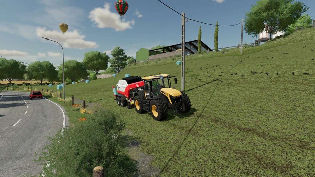 Farming simulator 22 поле