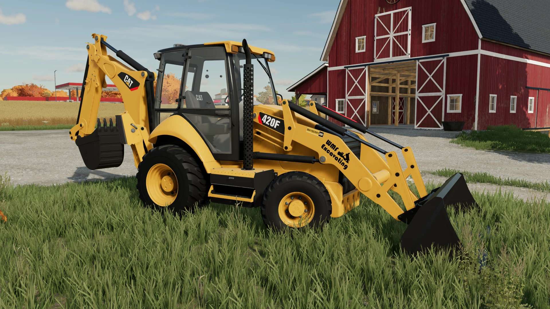 Экскаватор-погрузчик Caterpillar FS22 420FIT v1.0.0.0 | Farming ...